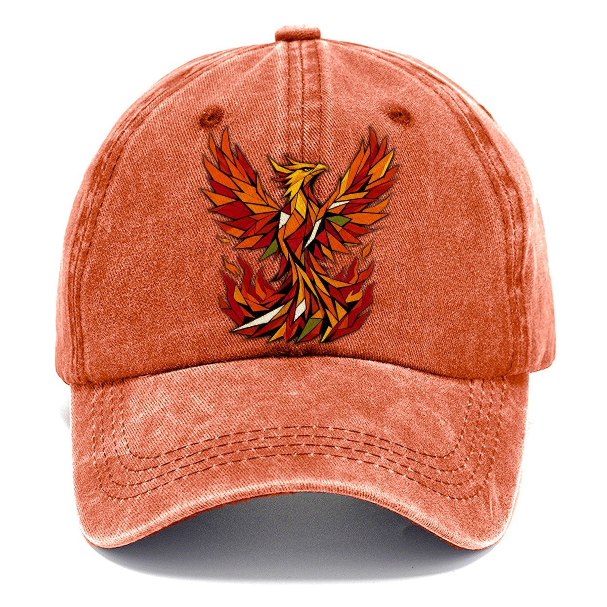 Phoenix Rising Flames Classic Cap – Terracotta Clay