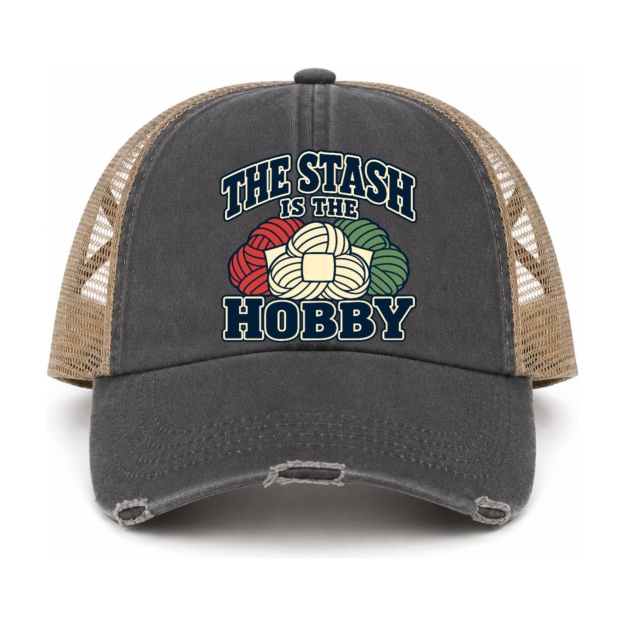 Charcoal-Khaki — front view
