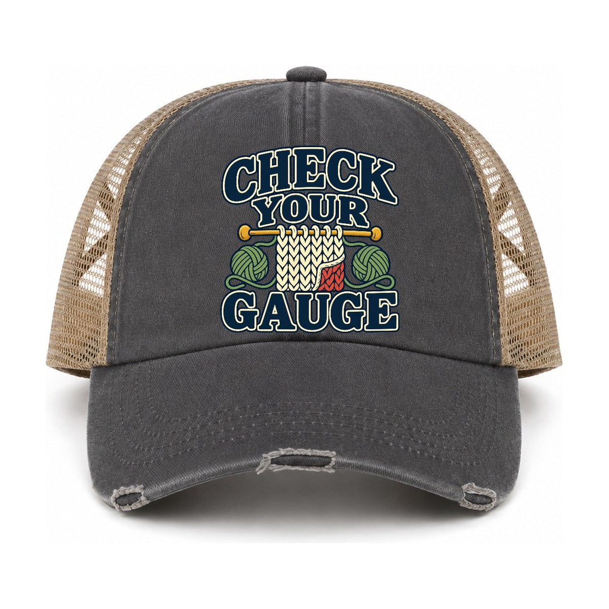 Charcoal-Khaki — front view