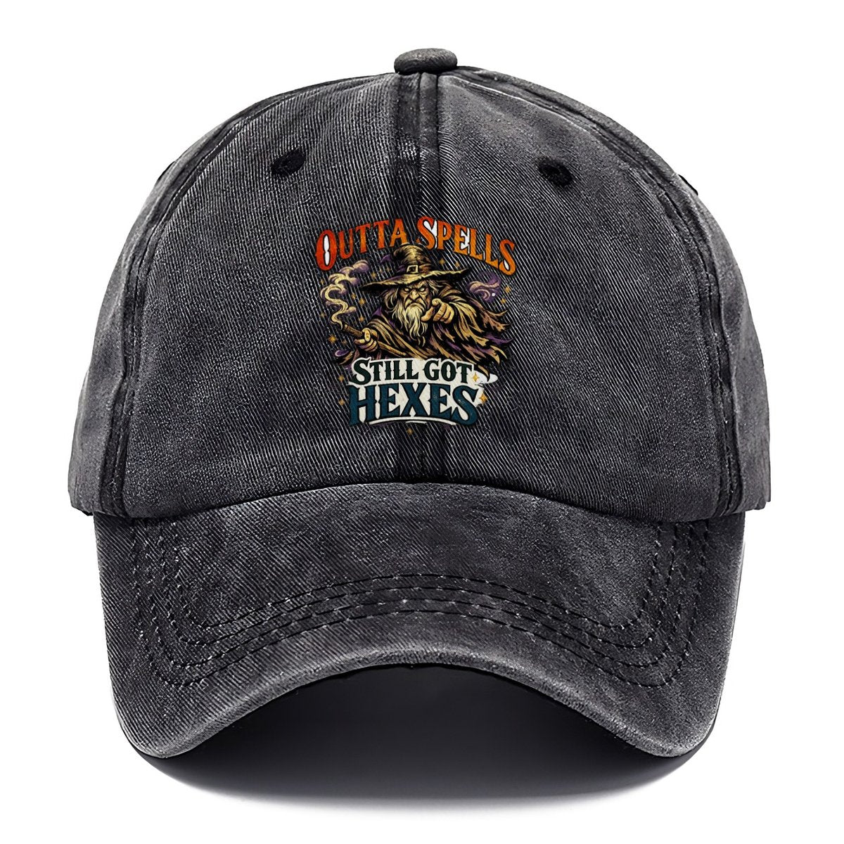 Outta Spells Still Got Hexes Classic Cap – Graphite