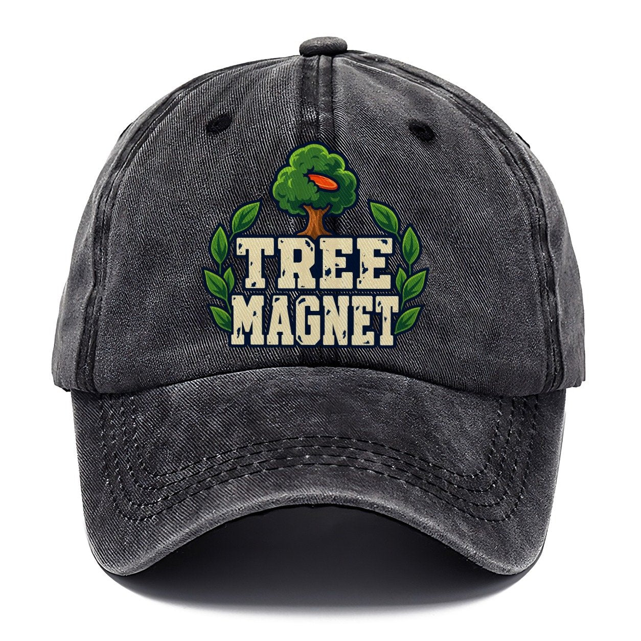 Tree Magnet Disc Golf Classic Cap – Graphite