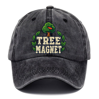Tree Magnet Disc Golf Classic Cap – Graphite