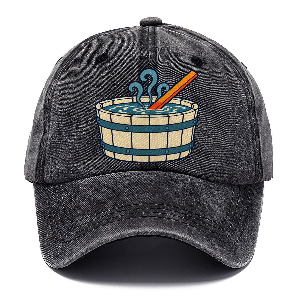Quench Tub And Bar Blacksmithing Classic Cap – Graphite