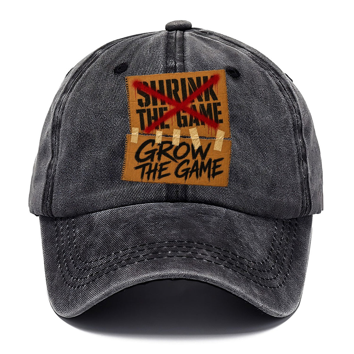 Grow The Game Protest Banner Classic Cap – Graphite
