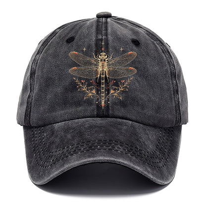 White Dragonfly Classic Cap – Graphite