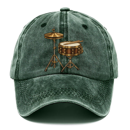 Hi Hat And Snare Fan Favorites Classic Cap – Forest Mist