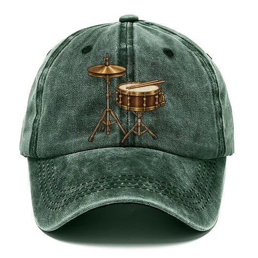 Hi Hat And Snare Fan Favorites Classic Cap – Forest Mist