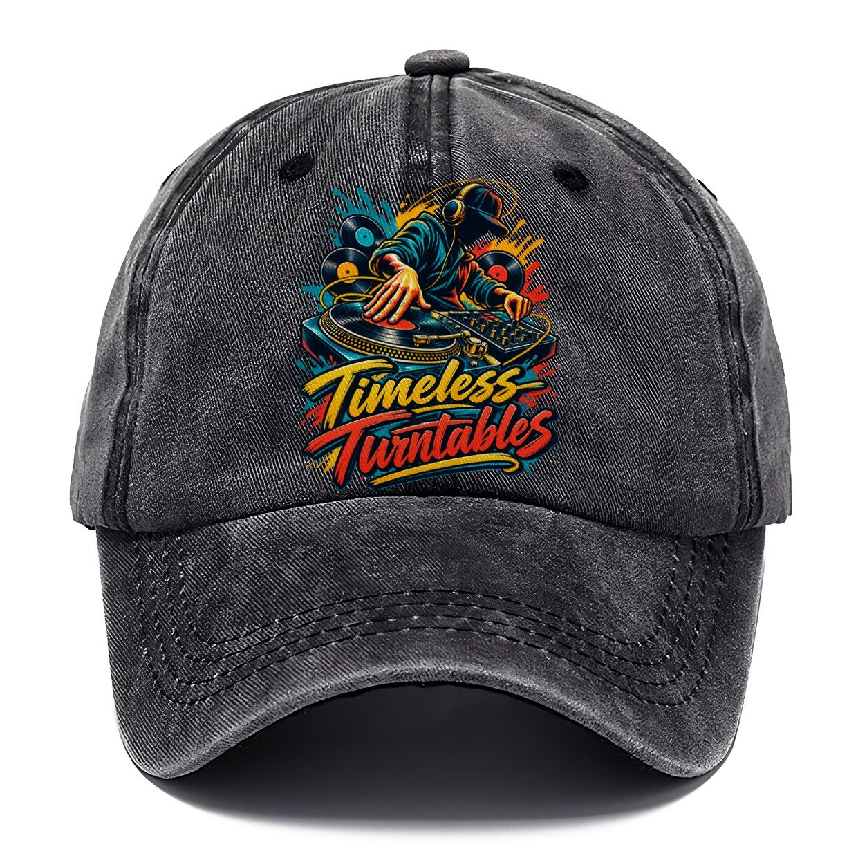 Timeless Turntables Music Instruments Classic Cap – Graphite