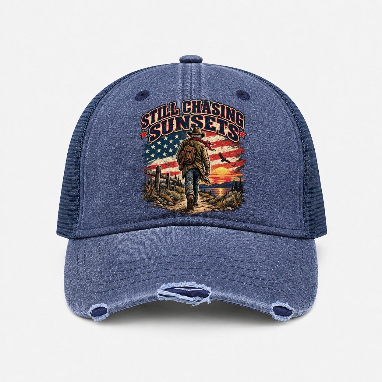 Navy — front view