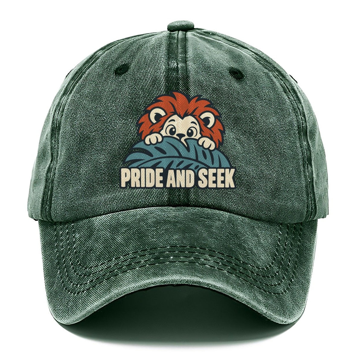 Pride And Seek Familiar Punchlines Classic Cap – Forest Mist