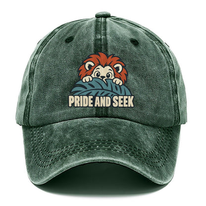 Pride And Seek Familiar Punchlines Classic Cap – Forest Mist