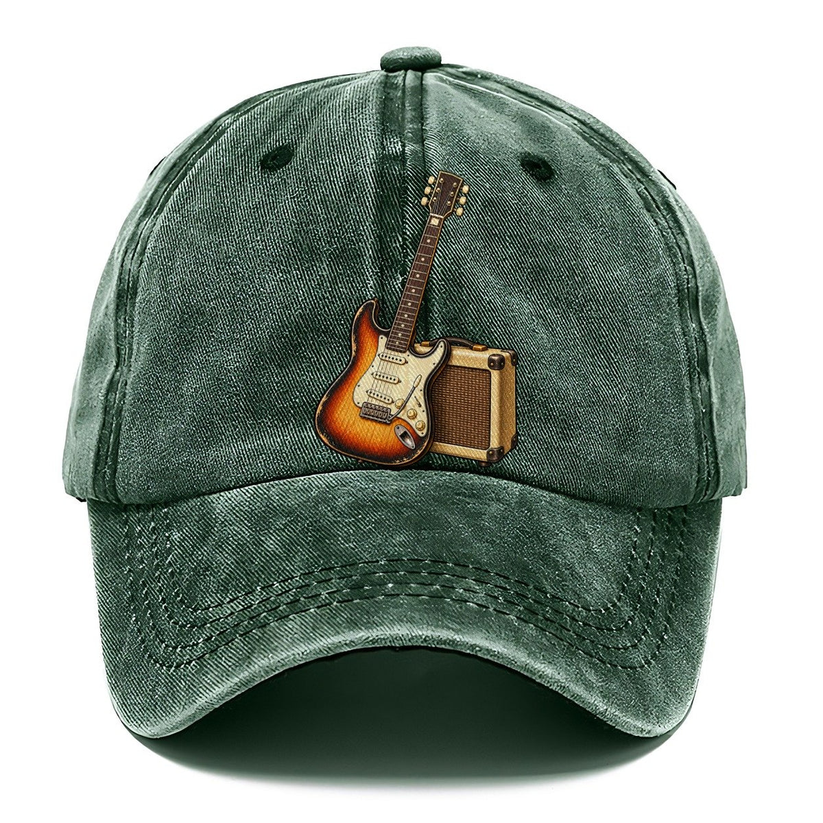 Guitar Practice Corner Pastimes Companions Classic Cap – Forest Mist