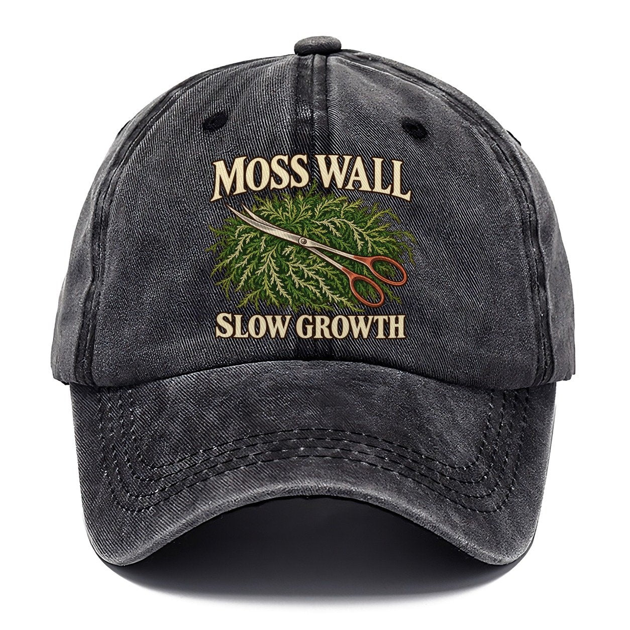 Moss Wall Slow Growth Aquarium Keeping Classic Cap – Graphite