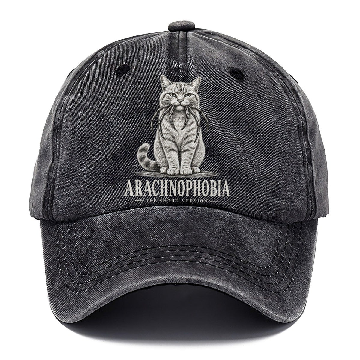 Arachnophobia Short Version Cats Classic Cap – Graphite