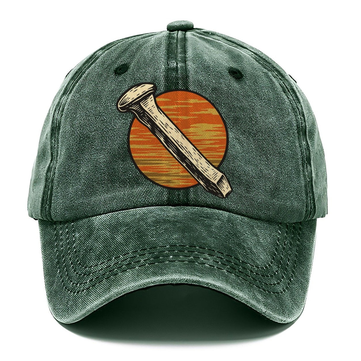 Sunset Rail Spike Sundown Familiars Classic Cap – Forest Mist