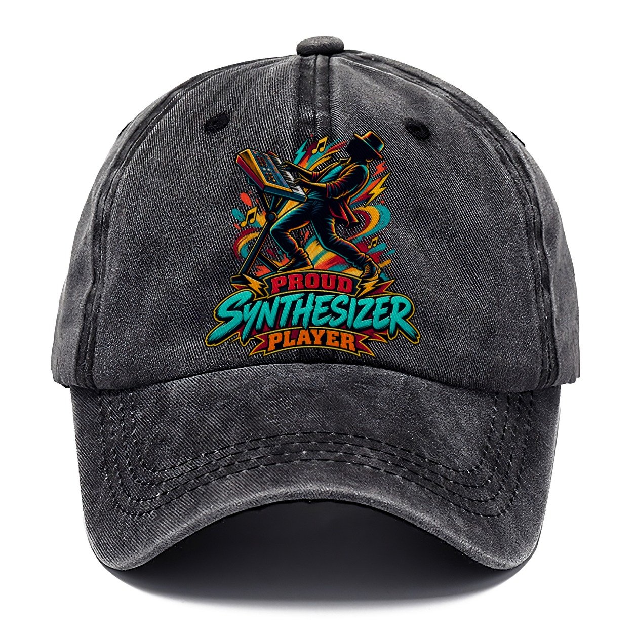 Proud Synthesizer Player Music Instruments Classic Cap – Graphite