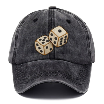 Pair Of Tumbling Dice Board Games Classic Cap – Graphite