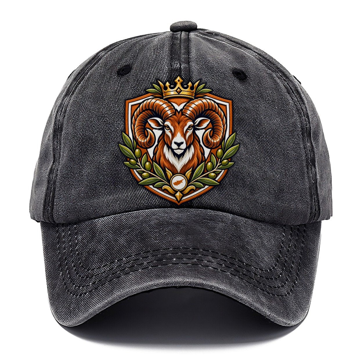 Cyprus Heraldic Crest Country Logos Classic Cap – Graphite