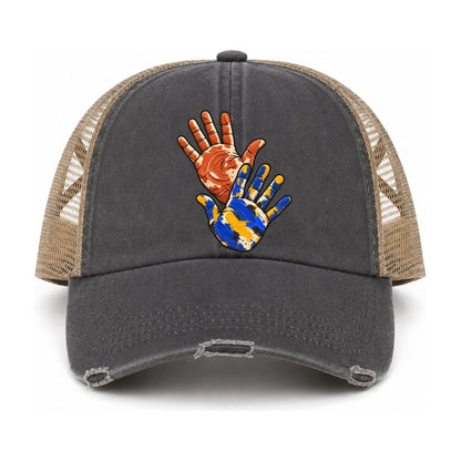Charcoal-Khaki — front view