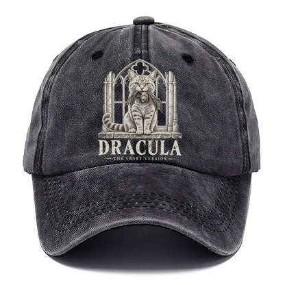 Dracula Short Version Cats Classic Cap – Graphite