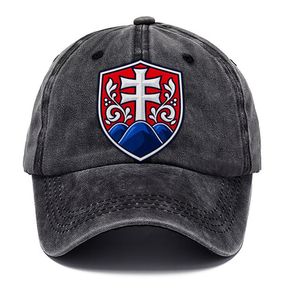Slovakia Minimal Emblem Country Logos Classic Cap – Graphite