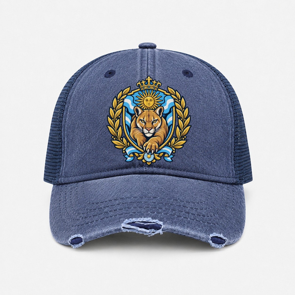 Navy — front view