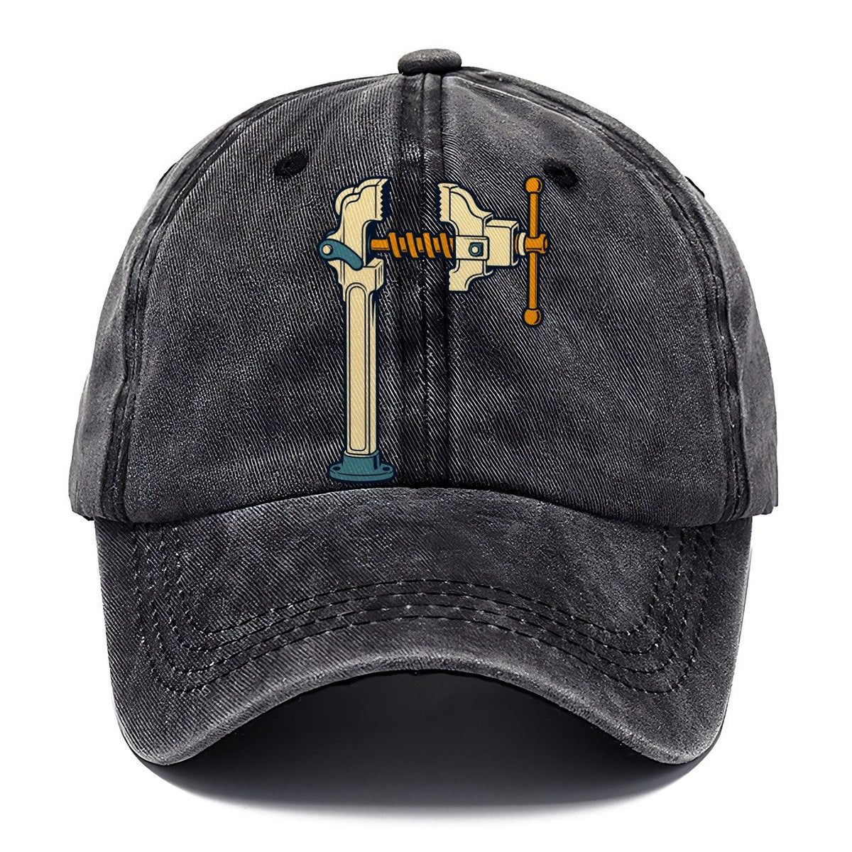 Post Vise Study Blacksmithing Classic Cap – Graphite