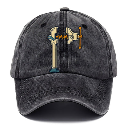 Post Vise Study Blacksmithing Classic Cap – Graphite