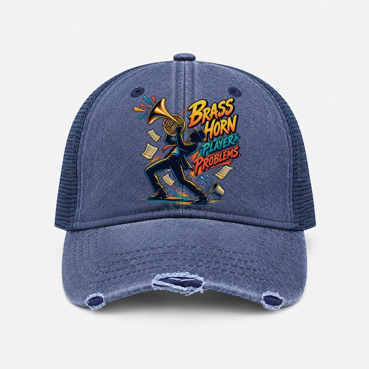 Navy — front view
