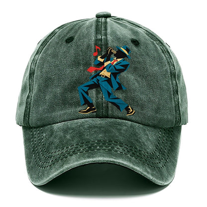 Cut-Paper Harmonica Classic Cap – Forest Mist