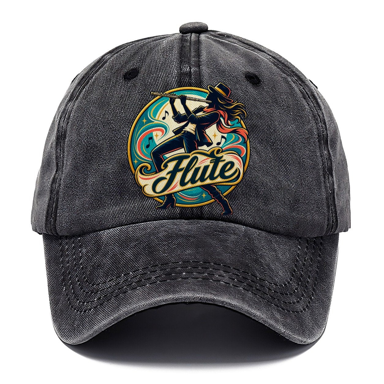 Flute Crest Music Instruments Classic Cap – Graphite
