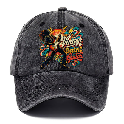 Vintage Electric Guitar Music Instruments Classic Cap – Graphite