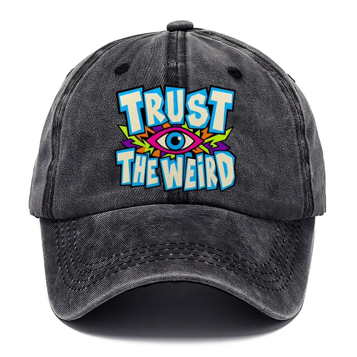 Trust The Weird Crazy Styles Classic Cap – Graphite