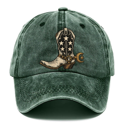 Star Studded Boot Sundown Familiars Classic Cap – Forest Mist