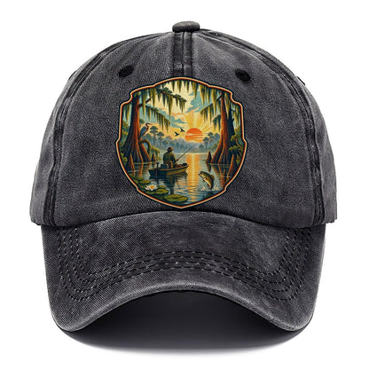 Bayou Cypress Still Water Fishing Club Classic Cap – Graphite