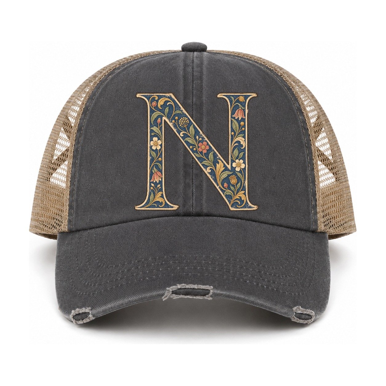 Charcoal-Khaki — front view