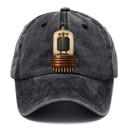 Radio Valve And Brass Pins Amateur Radio Classic Cap – Graphite