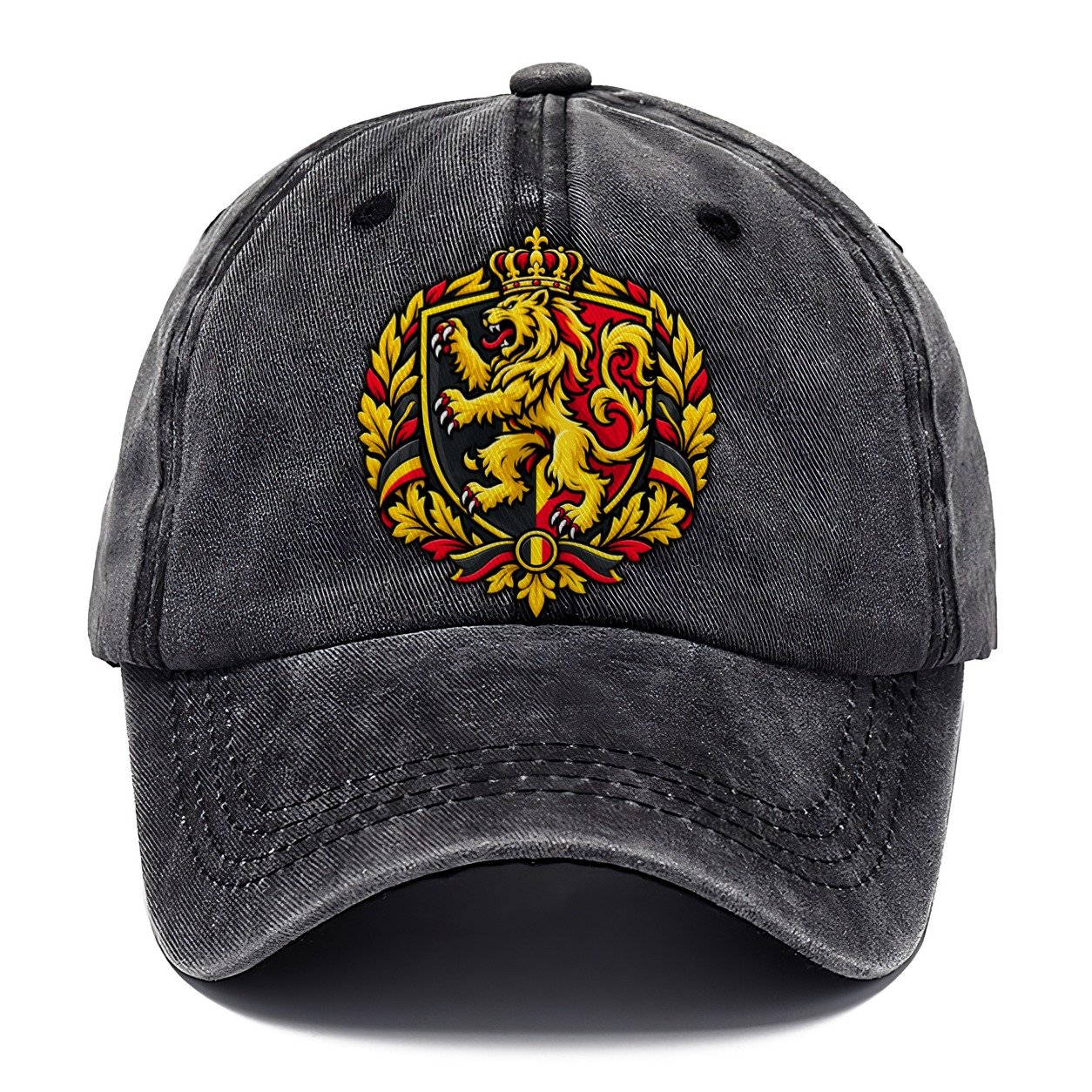 Belgium Heraldic Crest Country Logos Classic Cap – Graphite
