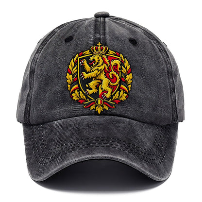 Belgium Heraldic Crest Country Logos Classic Cap – Graphite