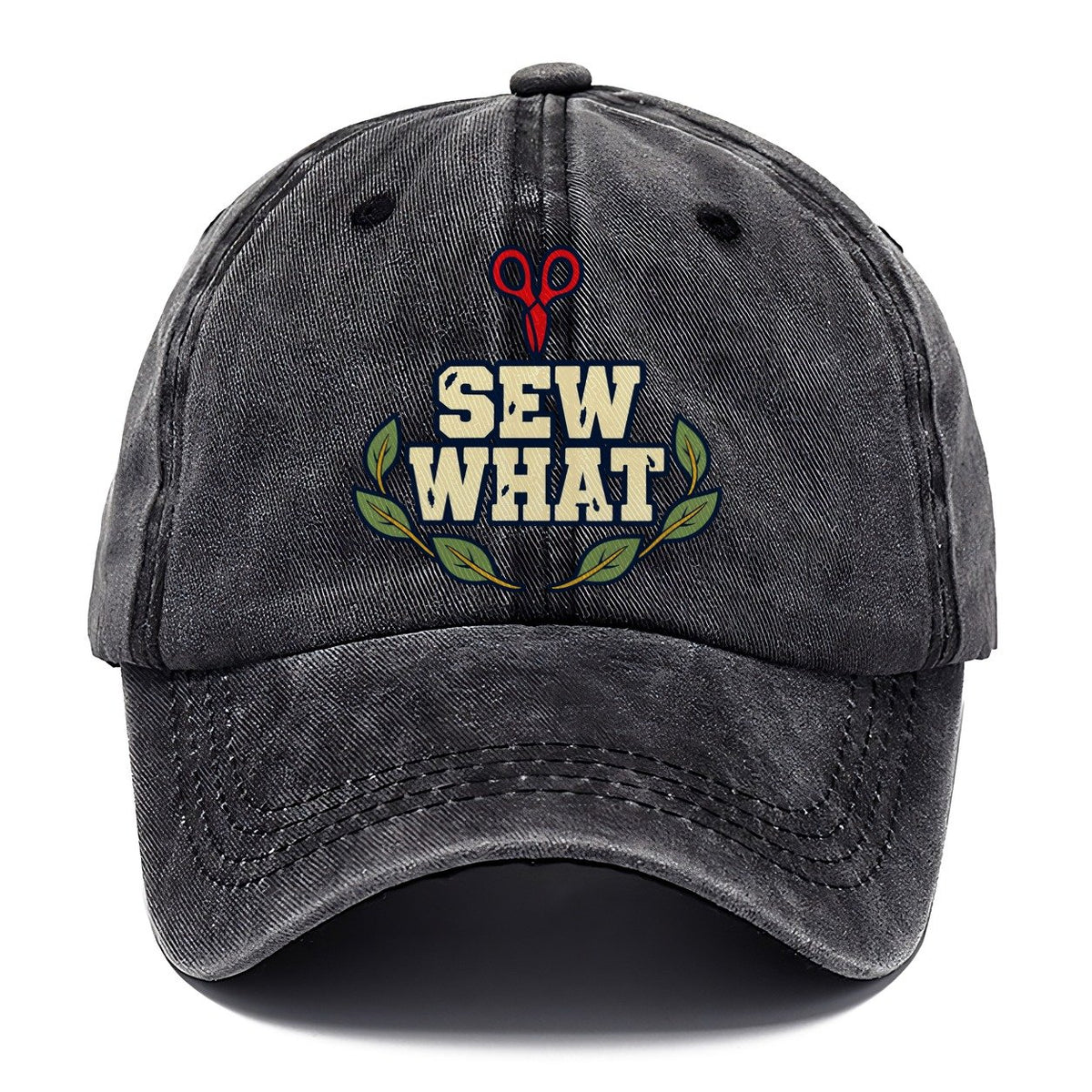 Sew What Sewing And Quilting Classic Cap – Graphite