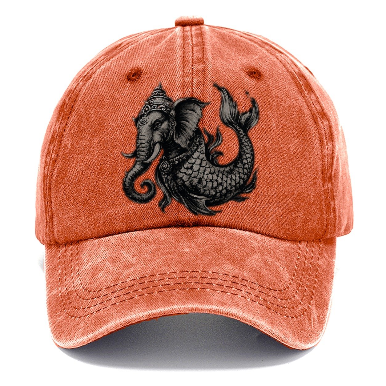 Makara Dark Marks Classic Cap – Terracotta Clay