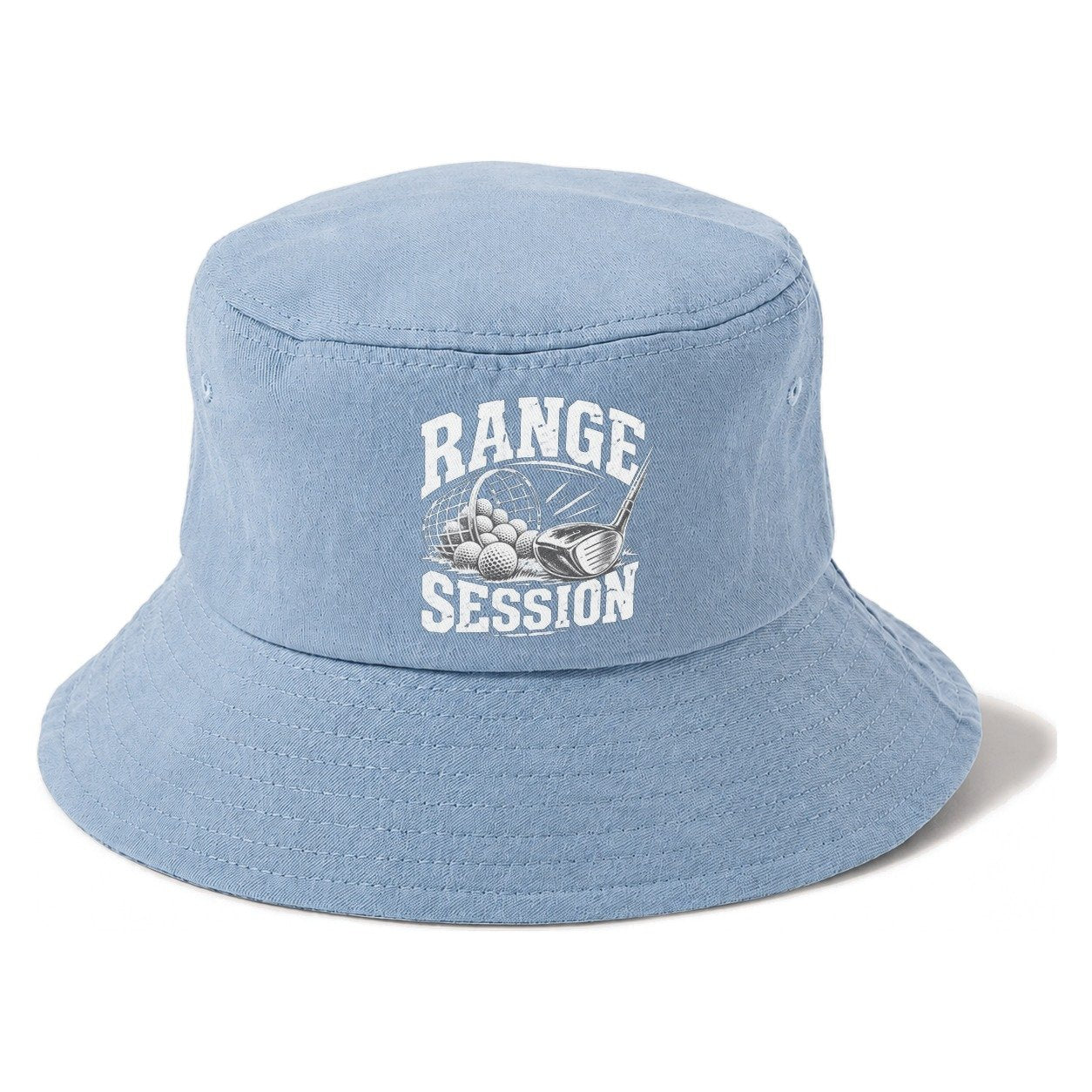 Range Session Golf Life Bucket Hat – Summer Sky