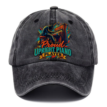 Proud Upright Piano Player Music Instruments Classic Cap – Graphite
