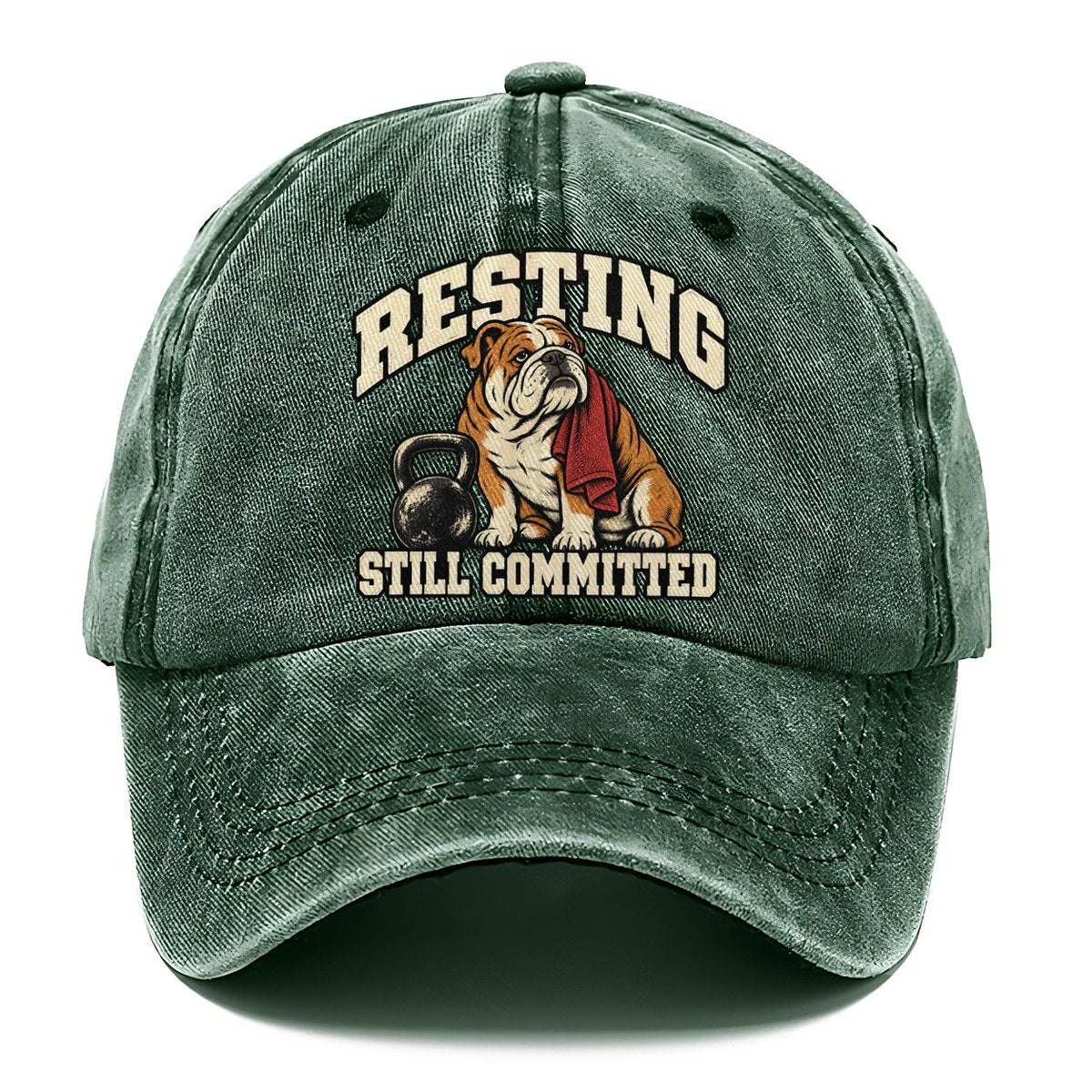 Bulldog Between Sets Everyday Originals Classic Cap – Forest Mist