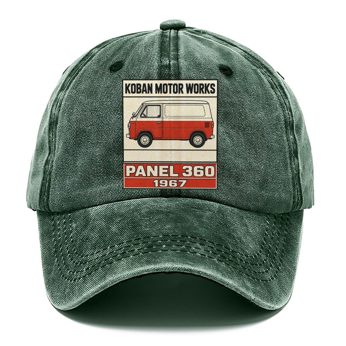 Koban Panel Showa Speed Plates Classic Cap – Forest Mist
