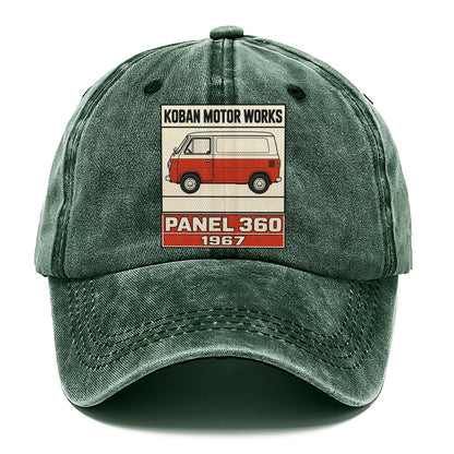 Koban Panel Showa Speed Plates Classic Cap – Forest Mist