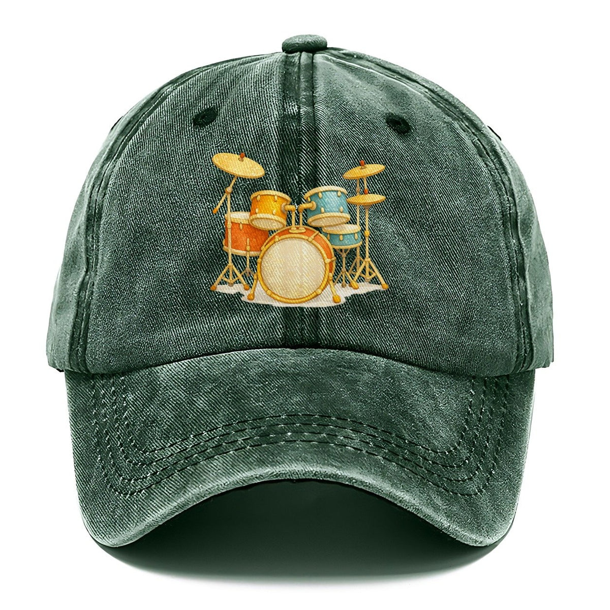 Colorful Drum Kit Classic Cap – Forest Mist