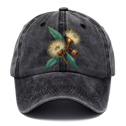 Tasmania Blue Gum Blossom And Capsule Australia Cultural Icons Classic Cap – Graphite