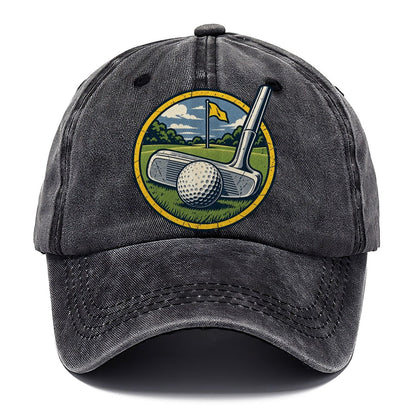 Putter And Ball Circle Golf Life Classic Cap – Graphite