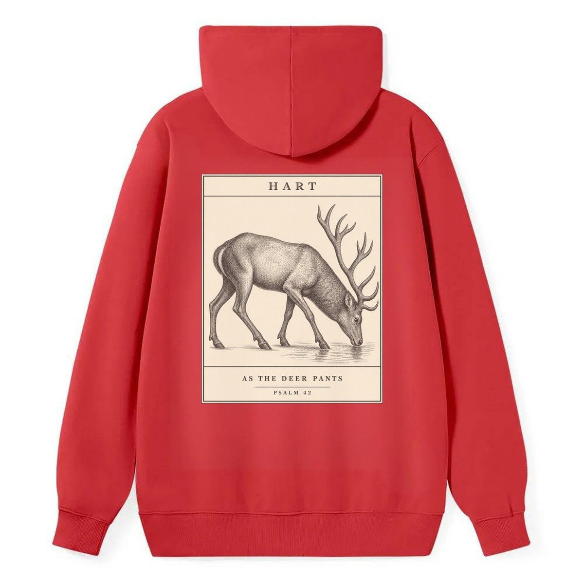 Hart Specimen Plate Creature Canticle Classic Pullover Hoodie – Red